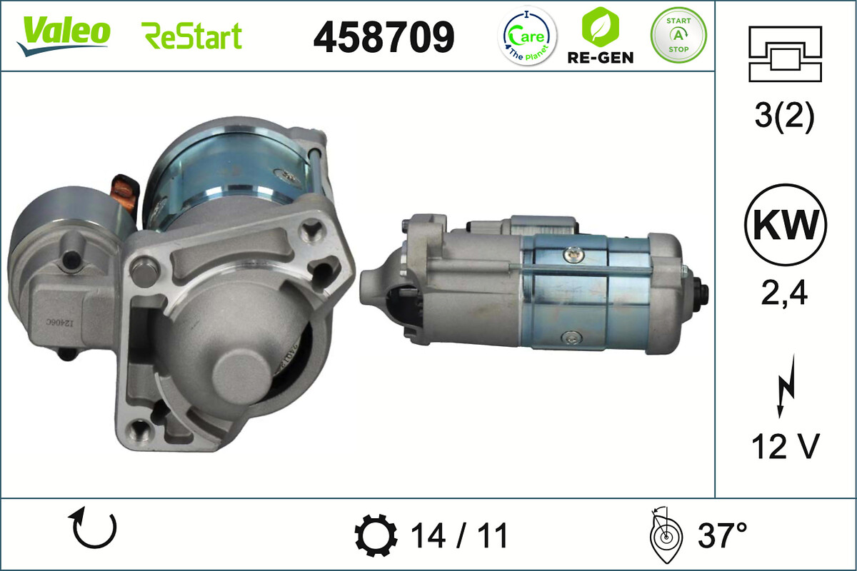 VALEO RESTARTER RE-GEN VOLVO