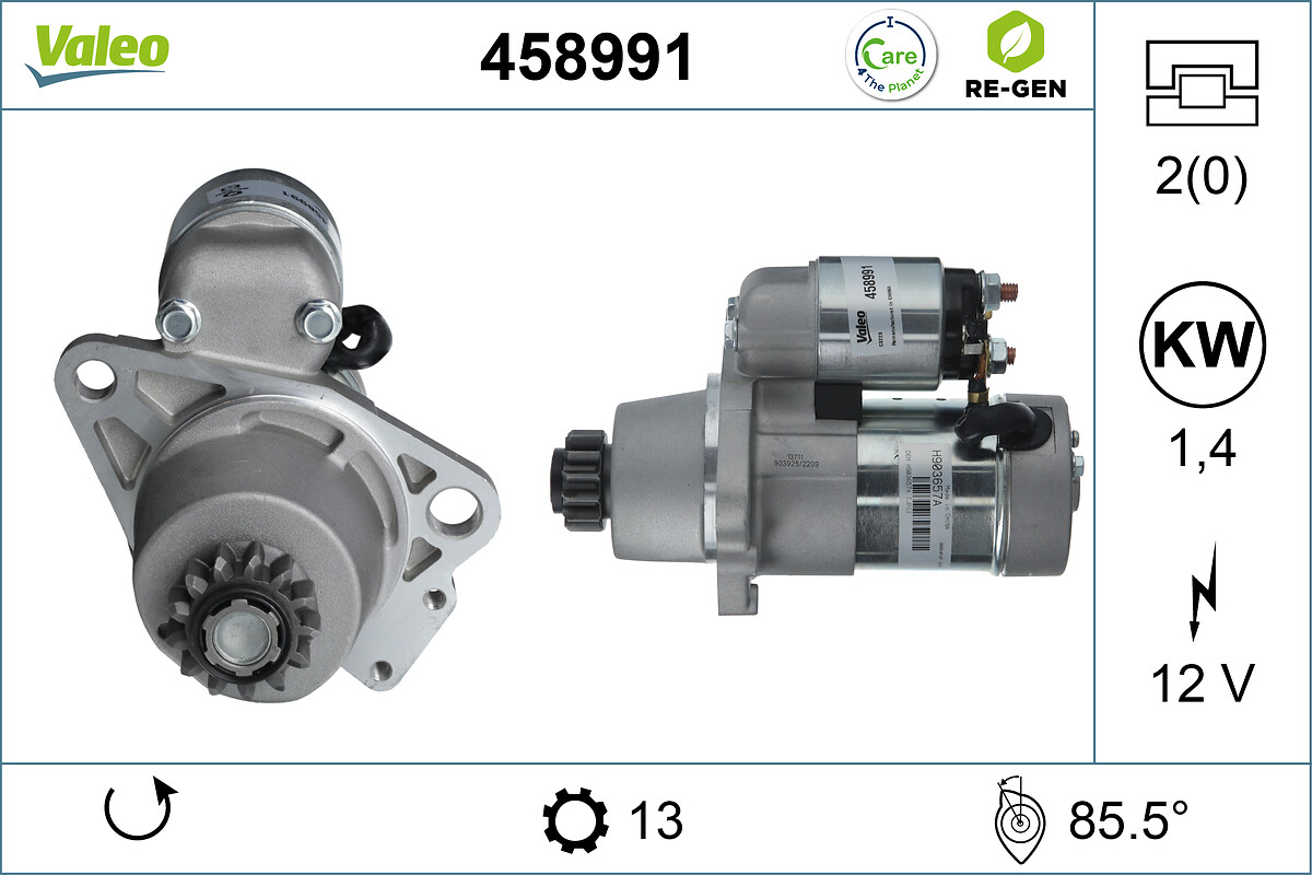 STARTER RE-GEN RENAULT-NISSAN