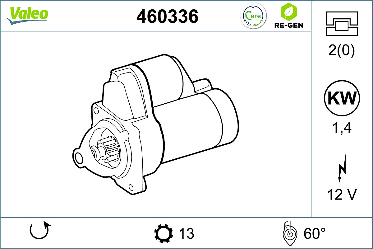 STARTER RE-GEN TOYOTA