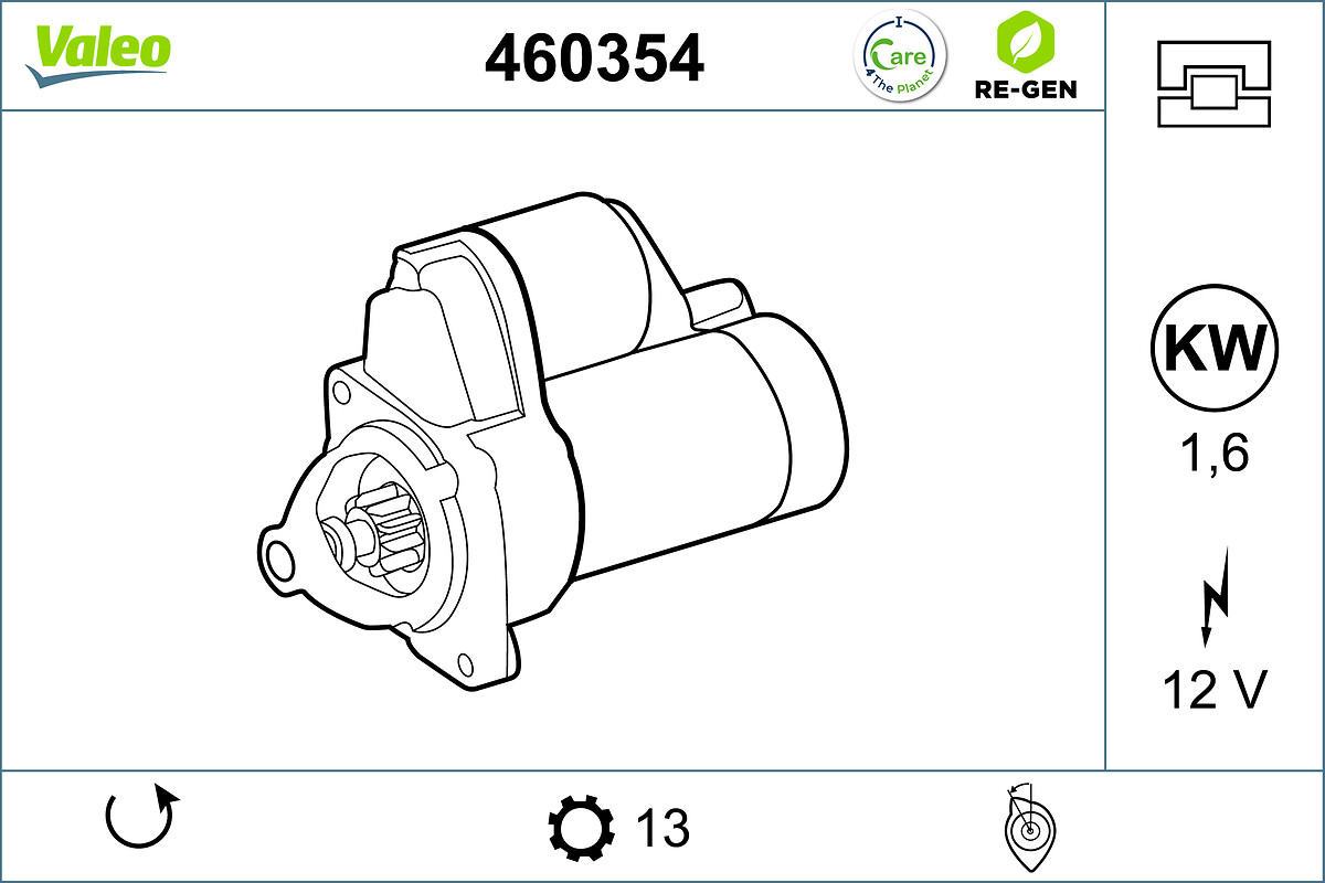STARTER RE-GEN TOYOTA