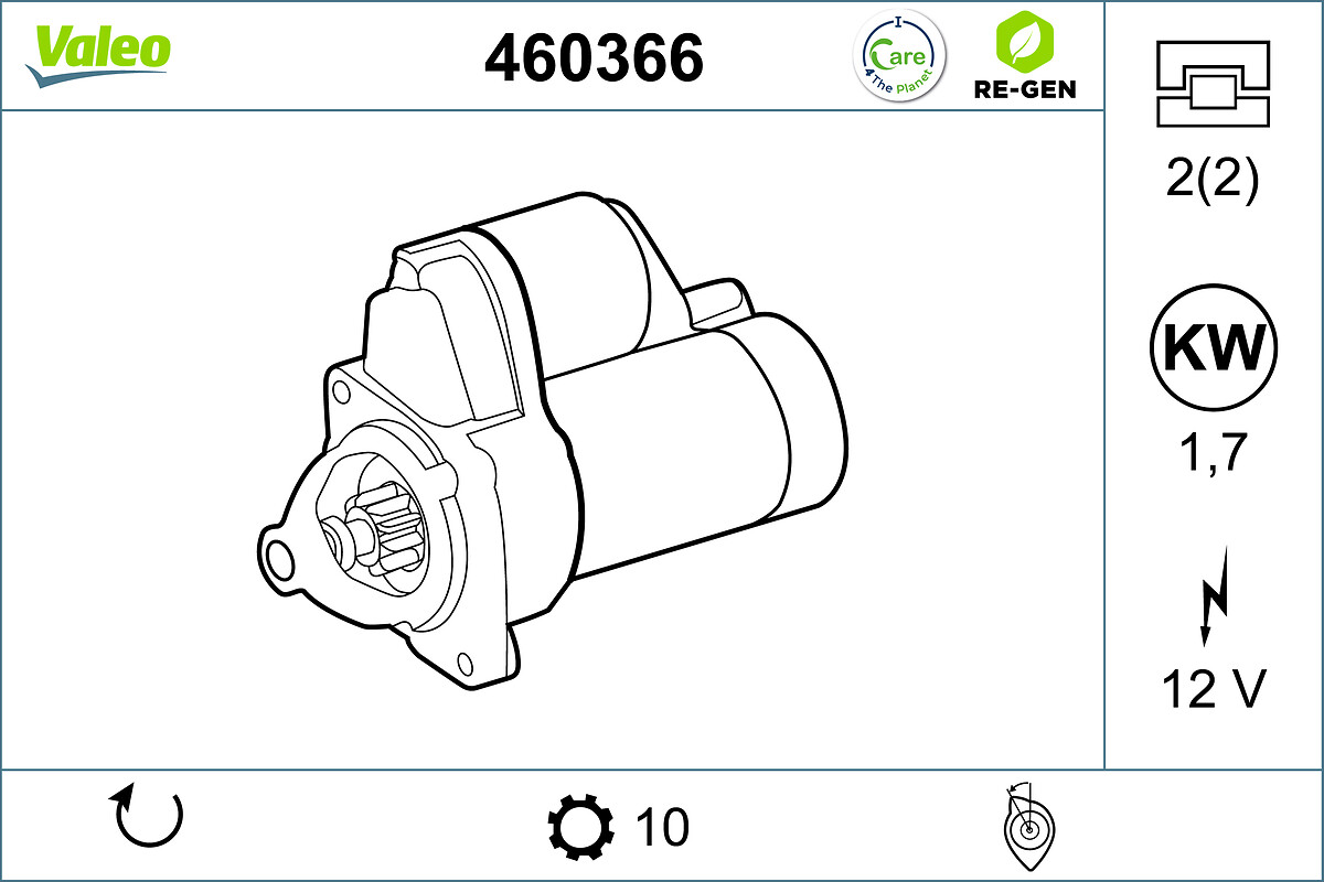 STARTER RE-GEN TOYOTA
