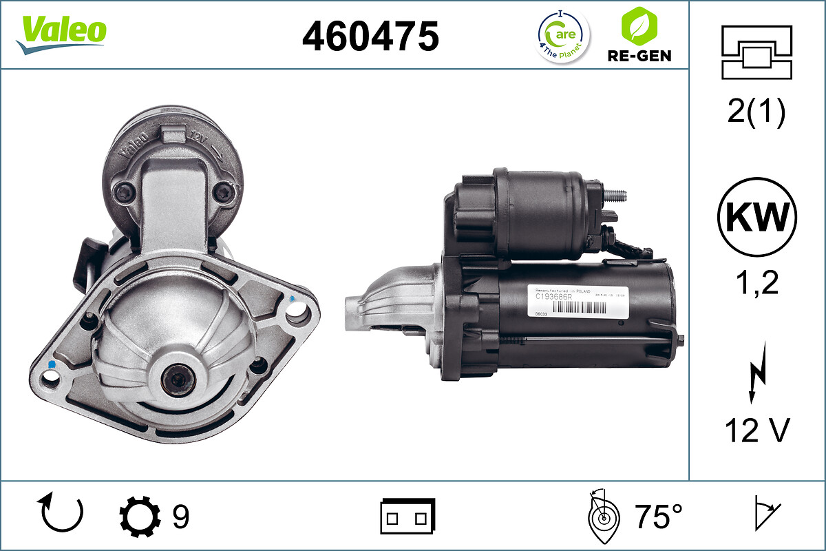STARTER RE-GEN OPEL GROUP