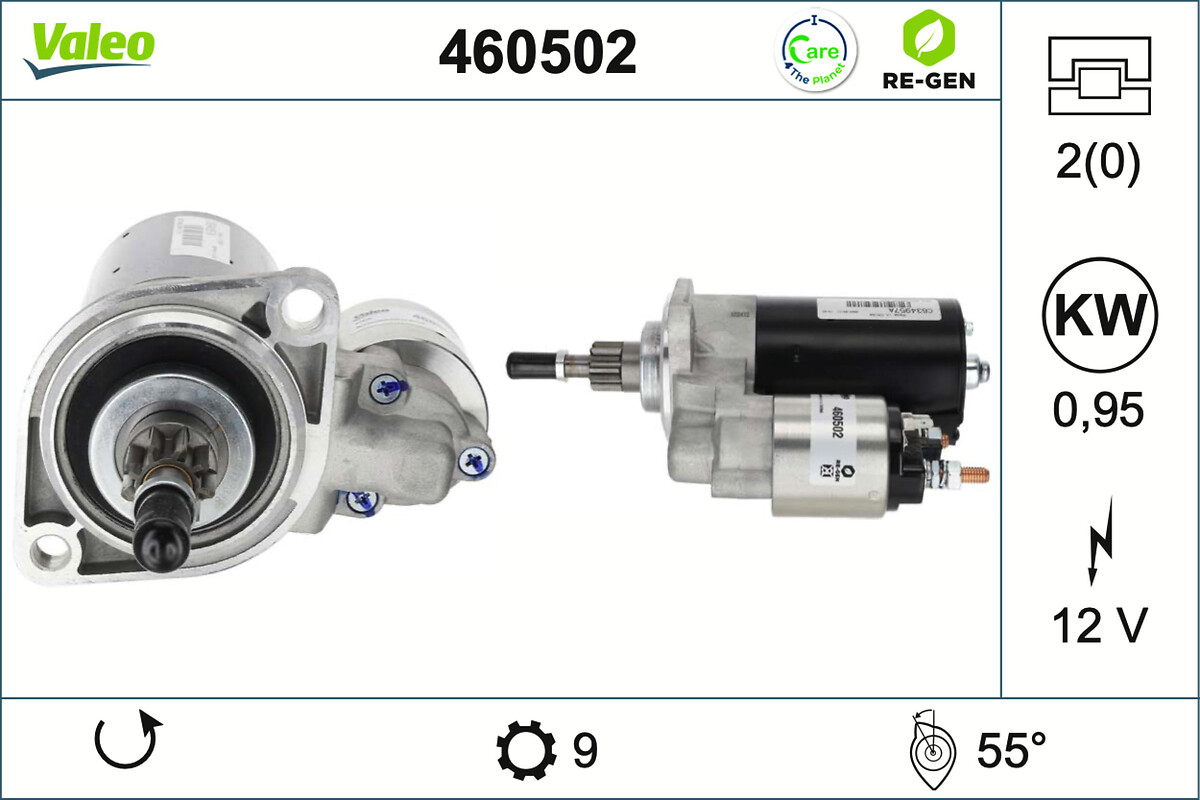 STARTER RE-GEN VW GROUP