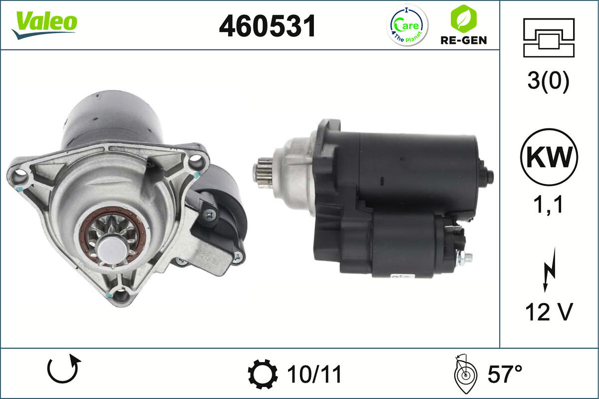 STARTER RE-GEN VW GROUP