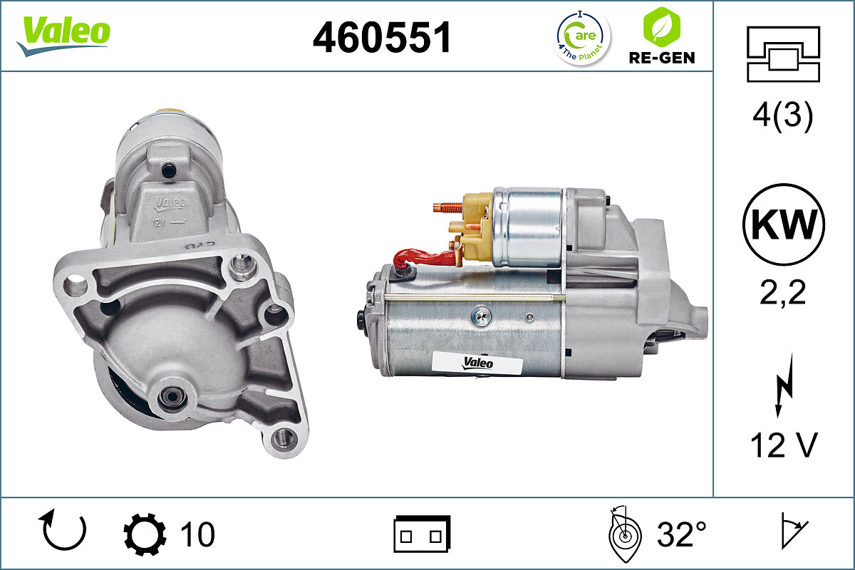 STARTER RE-GEN RENAULT-NISSAN