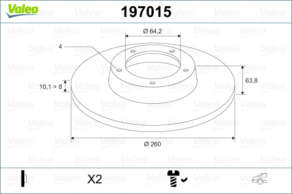 DF (X2) HONDAACCORD 7 (98-03) 1.8I,2.0TD