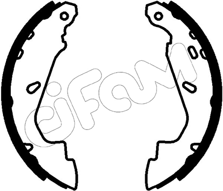 CIFAM GANASCE FRENO DACIA