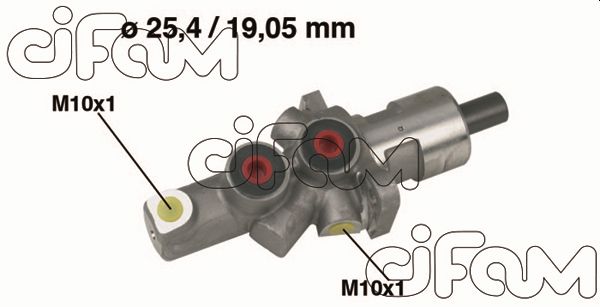 Cilindro maestro del freno CIFAM 202-176