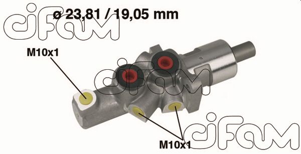 Cilindro maestro del freno CIFAM 202-177
