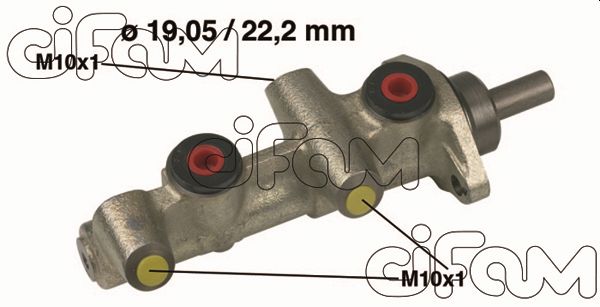 Cilindro maestro del freno CIFAM 202-197