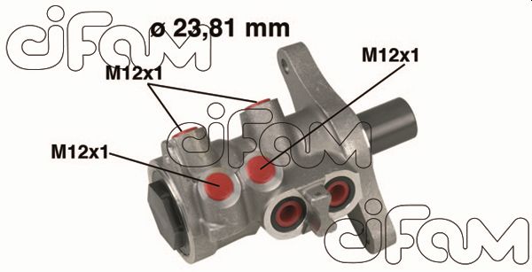 Cilindro maestro del freno CIFAM 202-313