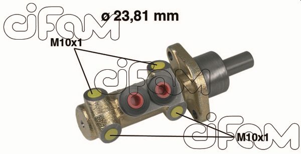 Cilindro maestro del freno CIFAM 202-398