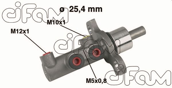 Cilindro maestro del freno CIFAM 202-438