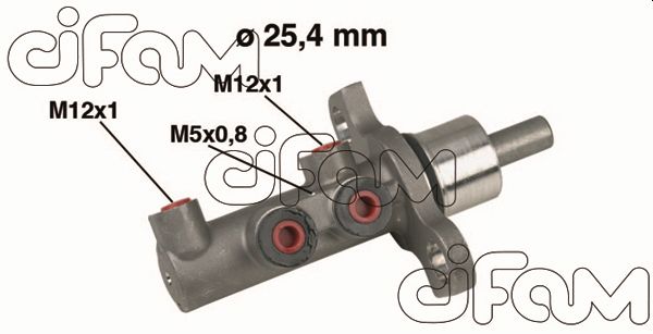 Cilindro maestro del freno CIFAM 202-439