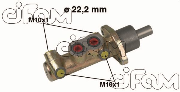 CIFAM POMPA FRENO FIAT PUNTO 1.3JTD -12