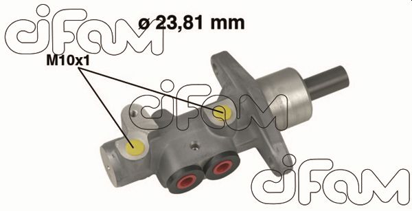Cilindro maestro del freno CIFAM 202-490