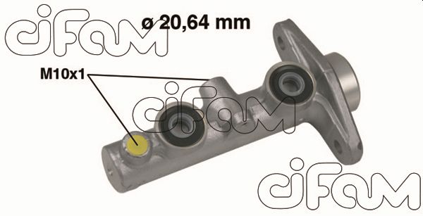 Cilindro maestro del freno CIFAM 202-497