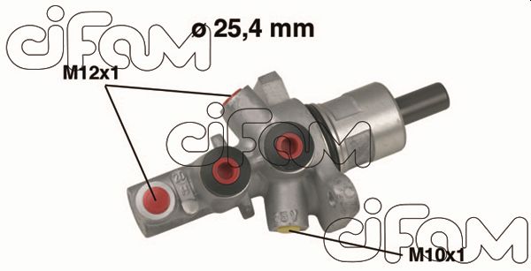 Cilindro maestro del freno CIFAM 202-517