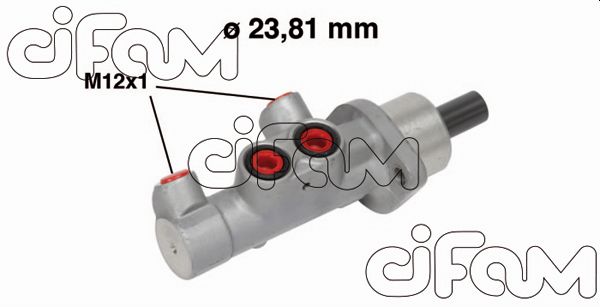 Cilindro maestro del freno CIFAM 202-587