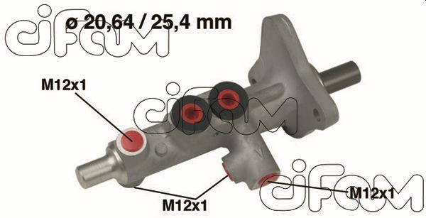 Cilindro maestro del freno CIFAM 202-628
