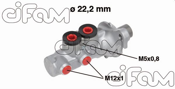 Cilindro maestro del freno CIFAM 202-693