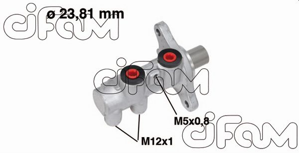 Cilindro maestro del freno CIFAM 202-714