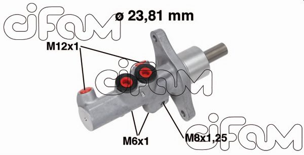 Cilindro maestro del freno CIFAM 202-719