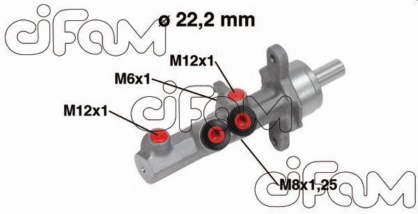 Cilindro maestro del freno CIFAM 202-721