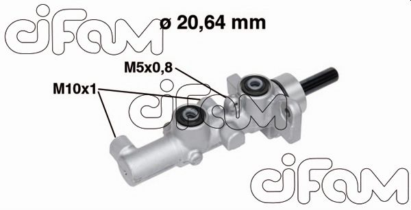 Cilindro maestro del freno CIFAM 202-734