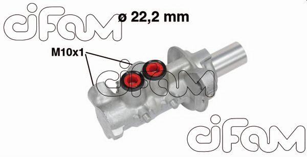 Cilindro maestro del freno CIFAM 202-740