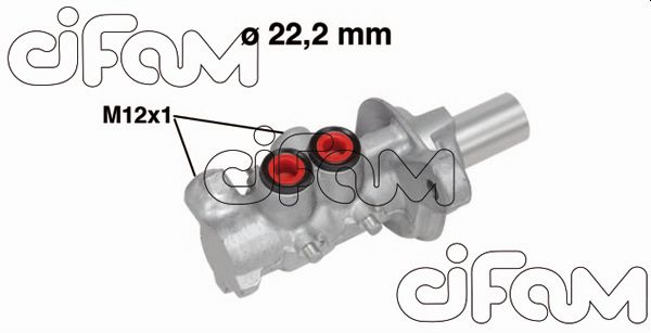 Cilindro maestro del freno CIFAM 202-757