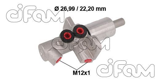 Cilindro maestro del freno CIFAM 202-877