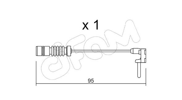 CIFAM SENSORE P.FRENO
