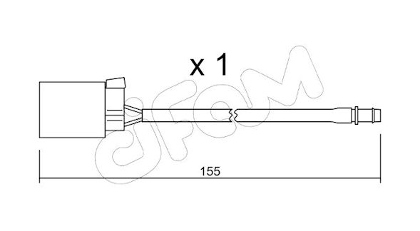 CIFAM SENSORE P.FRENO