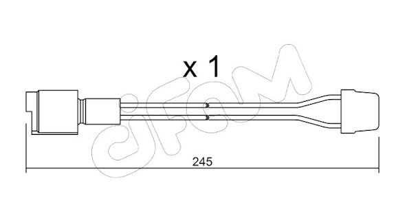 CIFAM SENSORE P.FRENO
