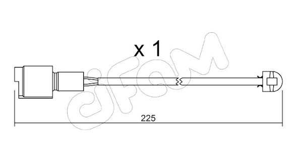 CIFAM SENSORE P.FRENO