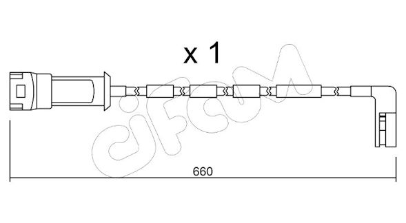 CIFAM SENSORE P.FRENO