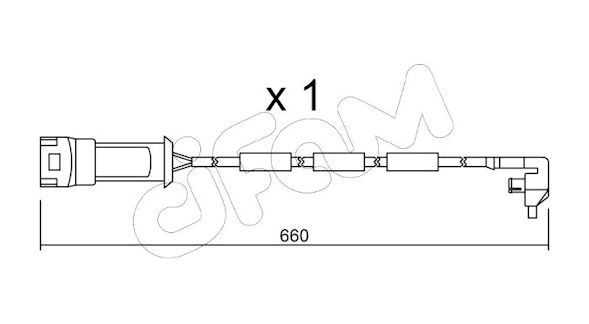 CIFAM SENSORE P.FRENO