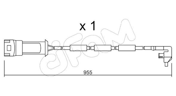 CIFAM SENSORE P.FRENO