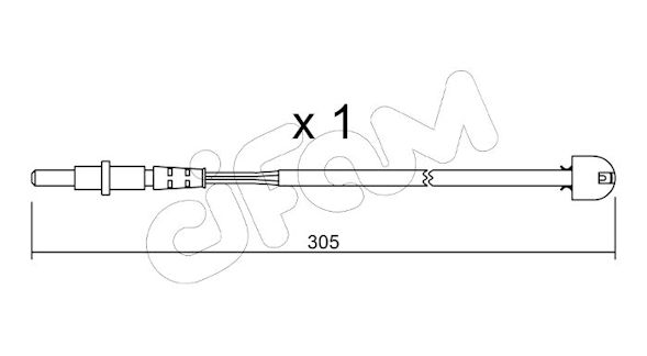 CIFAM SENSORE P.FRENO