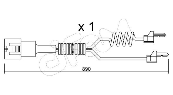 CIFAM SENSORE P.FRENO
