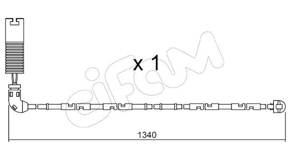 CIFAM SENSORE P.FRENO