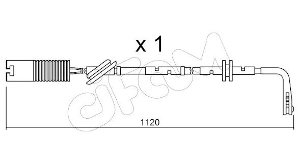 CIFAM SENSORE P.FRENO
