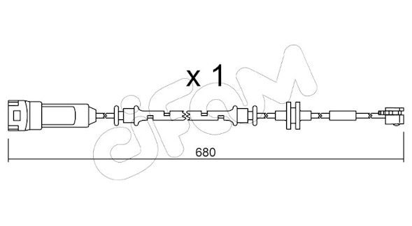 CIFAM SENSORE P.FRENO