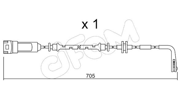 CIFAM SENSORE P.FRENO