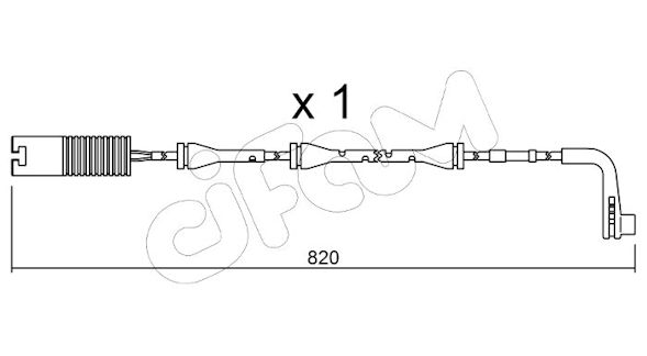 CIFAM SENSORE P.FRENO