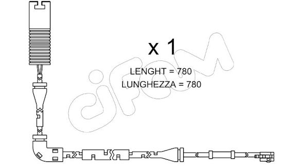 CIFAM SENSORE P.FRENO