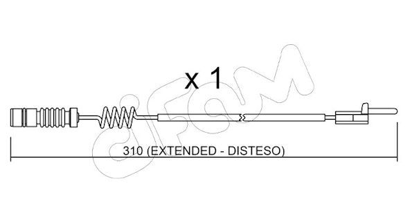 CIFAM SENSORE P.FRENO