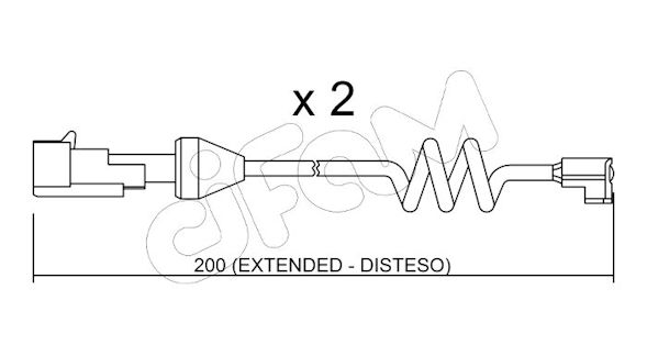 CIFAM SENSORE P.FRENO