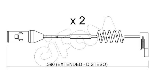 CIFAM SENSORE P.FRENO